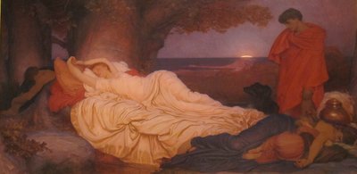 Cymon ve Iphigenia by Frederic Leighton