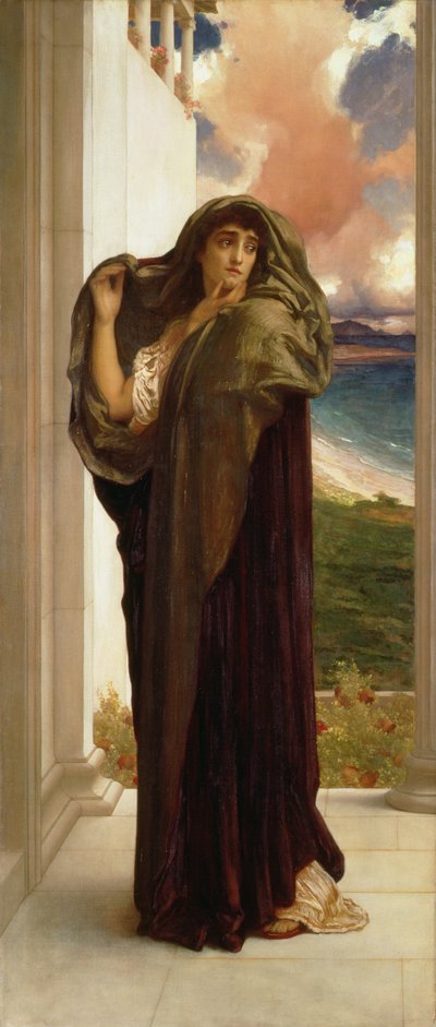 Elveda (tuval üzerine yağlıboya) by Frederic Leighton