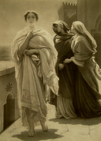 Truvalı Helen by Frederic Leighton