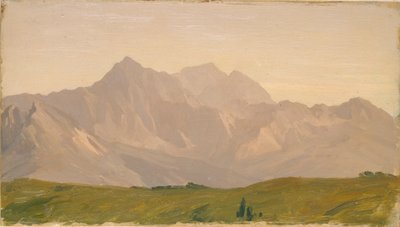 Monte Croce, 19. yüzyılın sonlarında by Frederic Leighton
