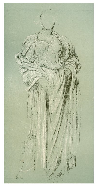 Daphnephoria Çalışması, c1880-1882 by Frederic Leighton