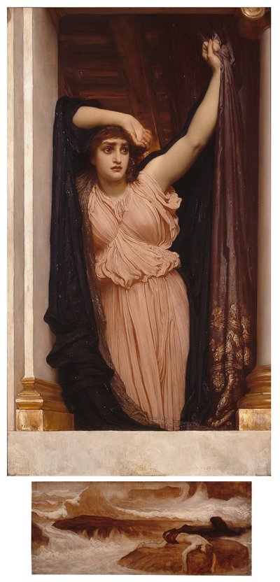 Kahramanın Son Saati by Frederic Leighton