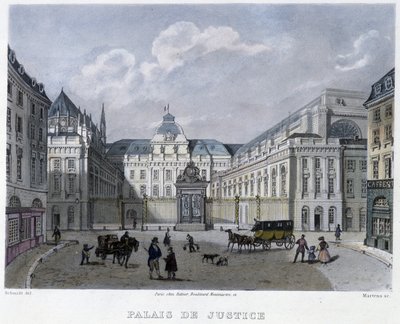 Adalet Sarayı - Martens tarafından “”Paris 1832