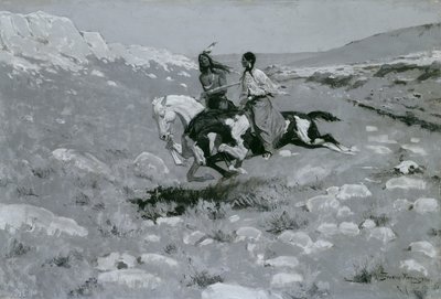 En Hızlı At Töreni, c.1900 by Frederic Remington