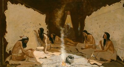 Kabile tarihçileri by Frederic Remington