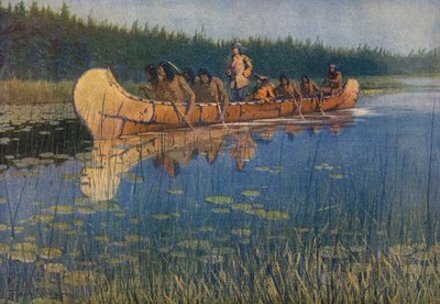 Pierre-Esprit Radisson. Frederic Remington. by Frederic Remington