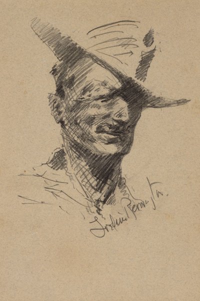 Otoportre by Frederic Remington