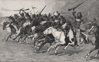 Güneş Kutbundaki Yük by Frederic Remington