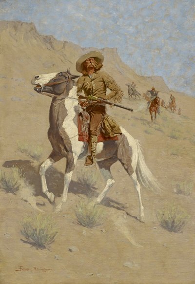 İzci, c. 1902 by Frederic Remington
