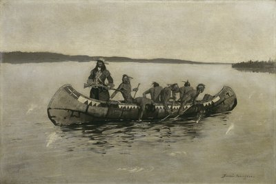 Bu Ölümcül Bir Binişti by Frederic Remington