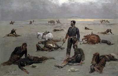 Markasız Bir İneğin Maliyeti Nedir, 1895 by Frederic Remington