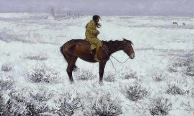 Sürü Çocuğu, 1905 by Frederic Sackrider Remington