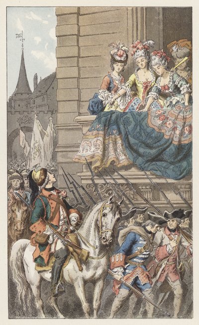 Joli ejderhası (renkli taş) by Frederic Theodore (after) Lix