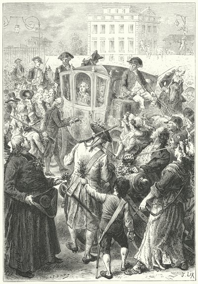 Louis XVI, mafya Versay Sarayı