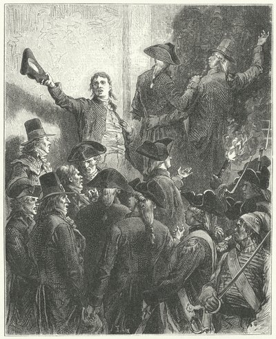 Girondinlerin düşüşü by Frederic Theodore (after) Lix
