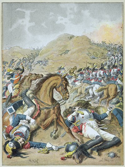 Moskova Savaşı, 7 Eylül by Frederic Theodore Lix