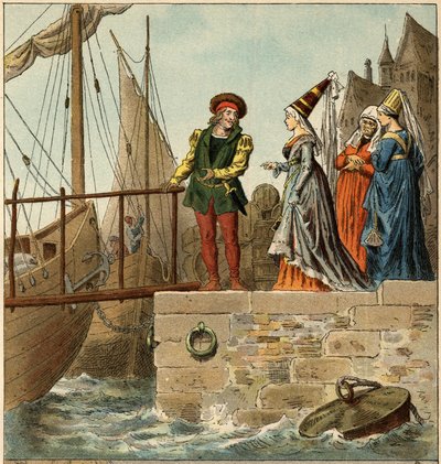 Popüler şarkı: “Bir Nantes geldi””. Frederic Theodore Lix