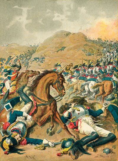 Moskova savaşı by Frederic Theodore Lix