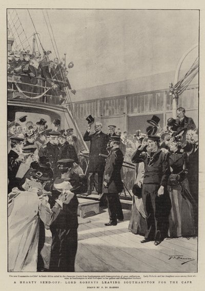 Doyurucu Bir Gönderme, Lord Roberts Cape için Southampton