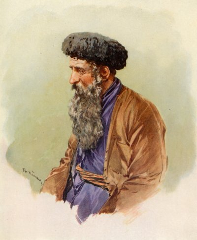 Polonyalı bir Yahudi by Frederic de Haenen