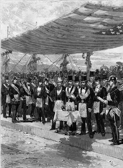 Amerika Birleşik Devletleri Bağımsızlığının Yüzüncü Yıldönümü by Frederic de Haenen