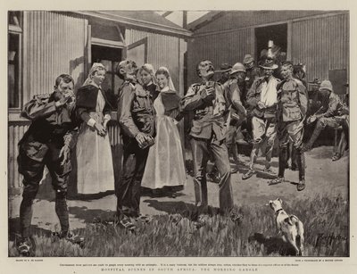 Güney Afrika'da Hastane Sahneleri, Sabah Gargarası by Frederic de Haenen
