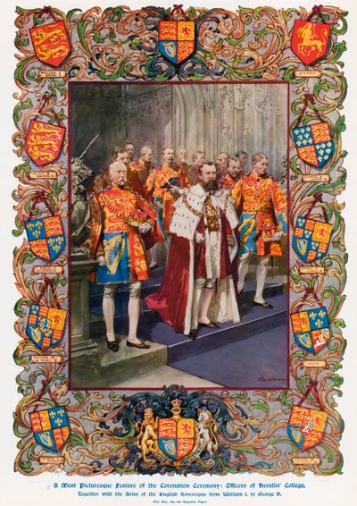 Heralds Koleji Subayları, Kral I. William