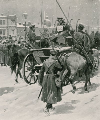 On the Road to Execution in Former Days  by Frederic de Haenen