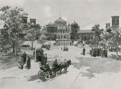 Petrovsky Sarayı by Frederic de Haenen