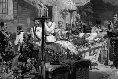 Alexander II (1818-1881) savaş gemileri alayının askerleri, St. Peter ve St. Petersburg