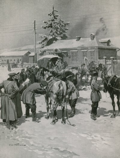 Urallarda At Sonrası Aşaması by Frederic de Haenen