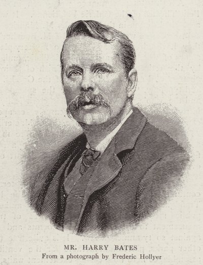 Harry Bates, İngiliz heykeltıraş (lito) by Frederick (after) Hollyer
