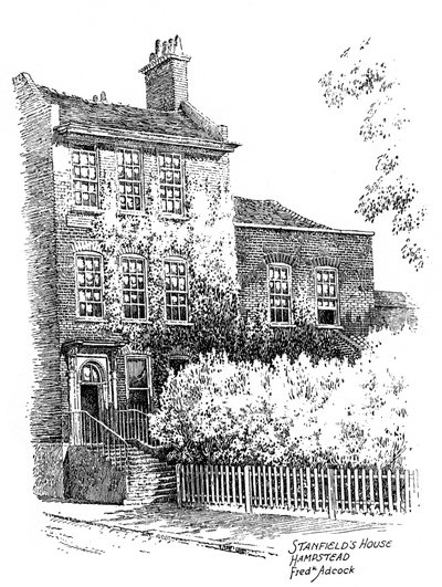 Stanfield Evi, Hampstead, Londra, 1912 by Frederick Adcock