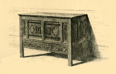 Meşe sandığı, 1460-1480, 1881. by Frederick Albert Slocombe
