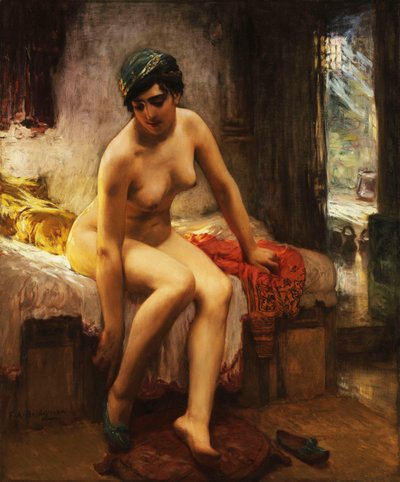 Cezayirli Fahişe, by Frederick Arthur Bridgman