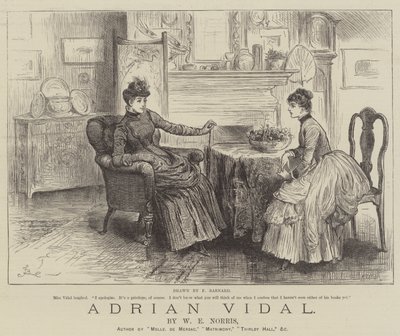 Adrian Vidal, WE Norris by Frederick Barnard