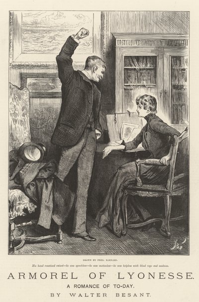 Lyonesse Zırhı, Bugünün Romantizmi, Walter Besant by Frederick Barnard