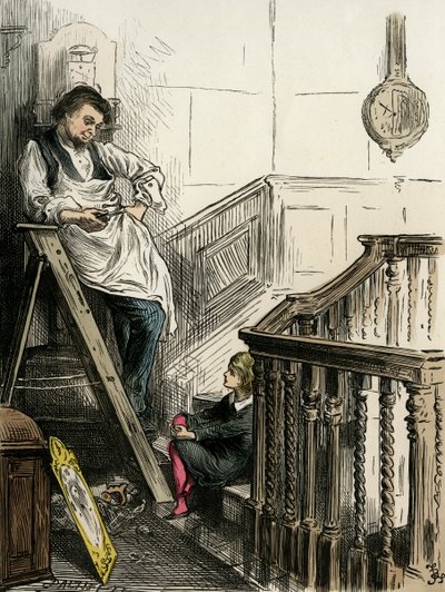 Dombey ve Oğul, Charles Dickens by Frederick Barnard