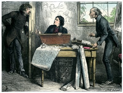 Charles Dickens tarafından Martin Chuzzlewit by Frederick Barnard