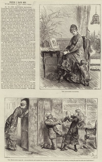 Tanıştığım İnsanlar, En Sevdiğim Kızım by Frederick Barnard