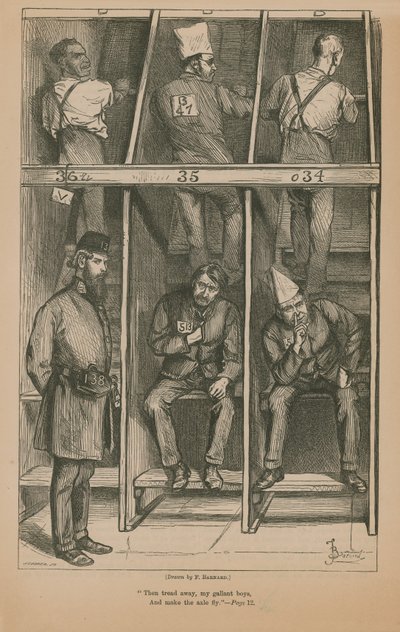 Çarktaki mahkumlar by Frederick Barnard
