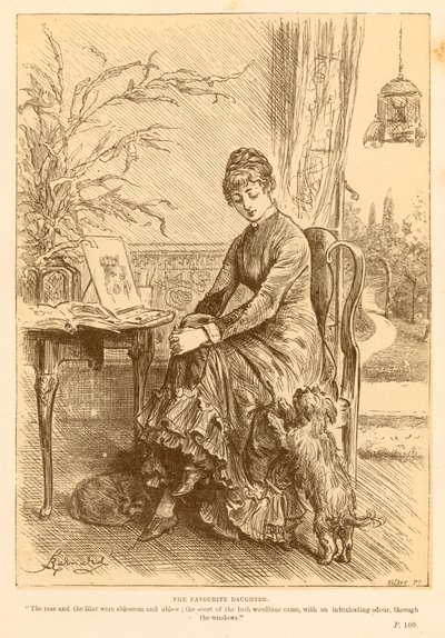 Favori Kızı by Frederick Barnard