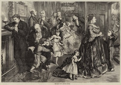 Akşam Yemeğinden Yarım Saat Önce by Frederick Barnard