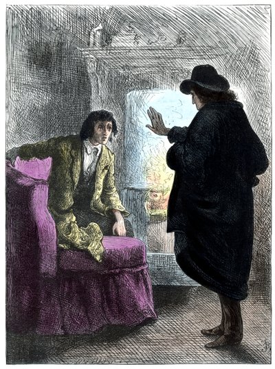 Perili Adam, Charles Dickens by Frederick Barnard