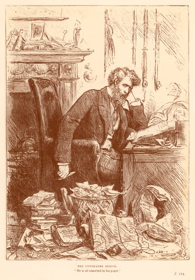 Gazete Editörü by Frederick Barnard