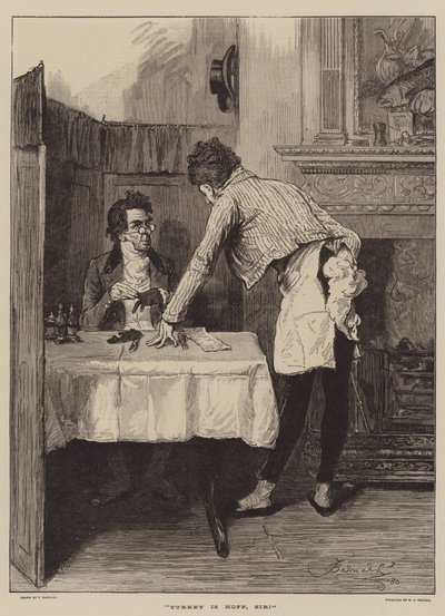 ಟರ್ಕಿ ಹಾಫ್ ಆಗಿದೆ, ಸರ್! ಟರ್ಕಿ by Frederick Barnard