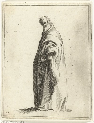 Yaşlı adam 15 küçük figür (dizi başlığı) by Frederick Bloemaert
