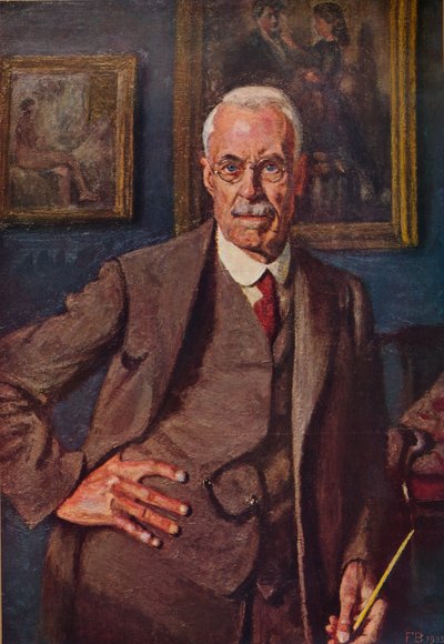 Sanatçının Portresi, 1932 1935 by Frederick Brown