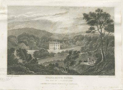 Colton -Bellamore House: çelik gravür, nd [c 1830] (baskı) by Frederick Calvert