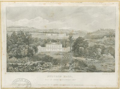 Etruria Salonu: gravür, nd [c 1830] (baskı) by Frederick Calvert